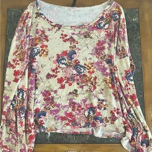 Nordstrom’s women’s oriental floral print top